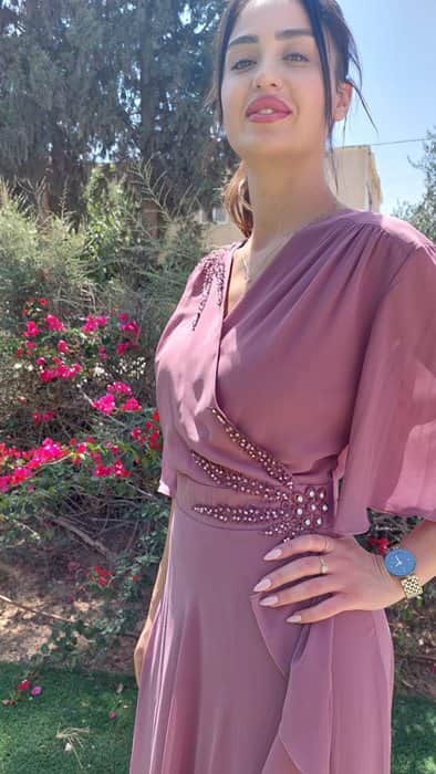 שמלה שיפון EIFFEL