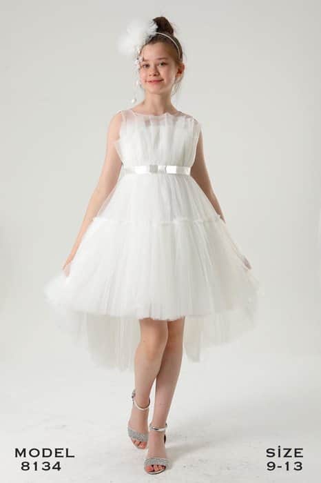 שמלת בת מצווה טול