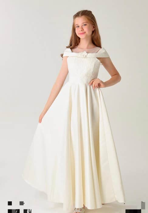 שמלת בת מצווה שמנת